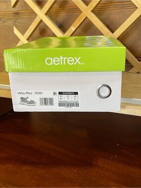 Aetrex Whit Orthopedic Sports Sandal with Built in Arch Support/EVA Foam/Mint